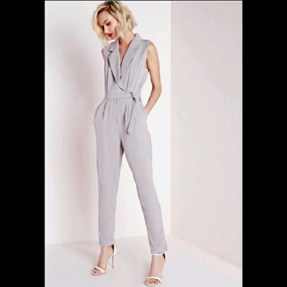 Grey Missguided Jumpsuit
